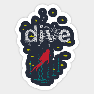 Dive Sticker